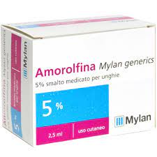 Amorolfina Mylan 5% Smalto Medicato Per Unghie (equivalente Onilaq) 2,5ml - famajoy.it