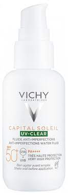 CAPITAL SOLEIL UV CLEAR SPF50 40 ML - famajoy.it