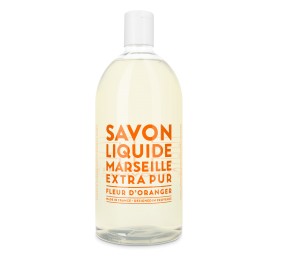 COMPAGNIE DE PROVENCE EXTRA PURE RECHARGE FLEUR D'ORANGER 1000 ML - famajoy.it