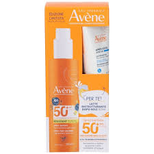 EAU THERMALE AVENE SOLARE SPRAY BAMBINO SPF50+ 200 ML + RISTRUTTURANTE DOPOSOLE 50 ML - famajoy.it
