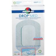 MEDICAZIONE COMPRESSA AUTOADESIVA DERMOATTIVA IPOALLERGENICA AERATA MASTER-AID DROP MED 10,5X15 5 PEZZI - famajoy.it