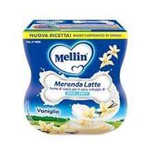 MELLIN MERENDA LATTE PERA 2 X 100 G - famajoy.it