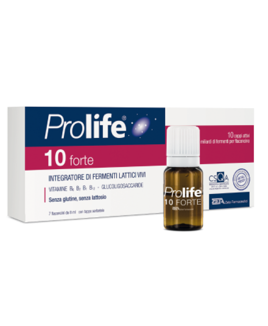 PROLIFE 10 FORTE 7 FLACONCINI 8 ML - famajoy.it