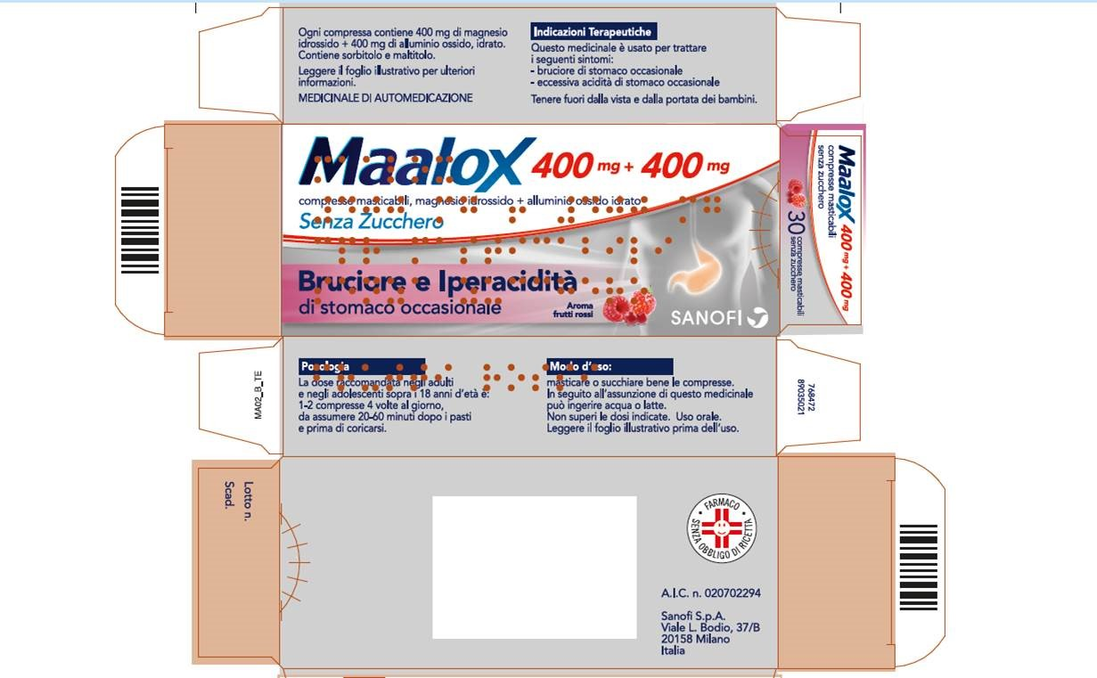 MAALOX*S/Z 30CPR MAST400+400MG - famajoy.it