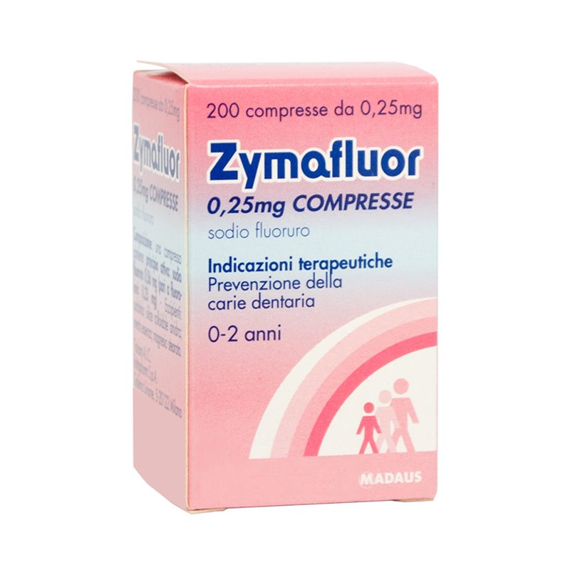 ZYMAFLUOR*200CPR 0,25MG - famajoy.it