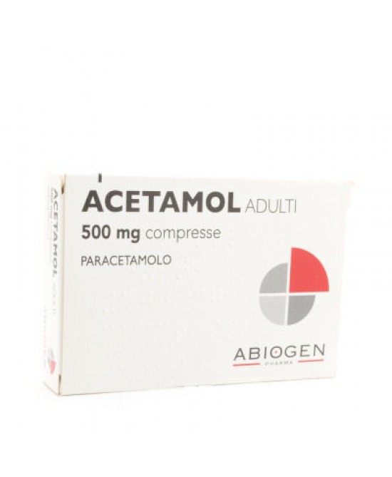 ACETAMOL*AD 20CPR 500MG - famajoy.it
