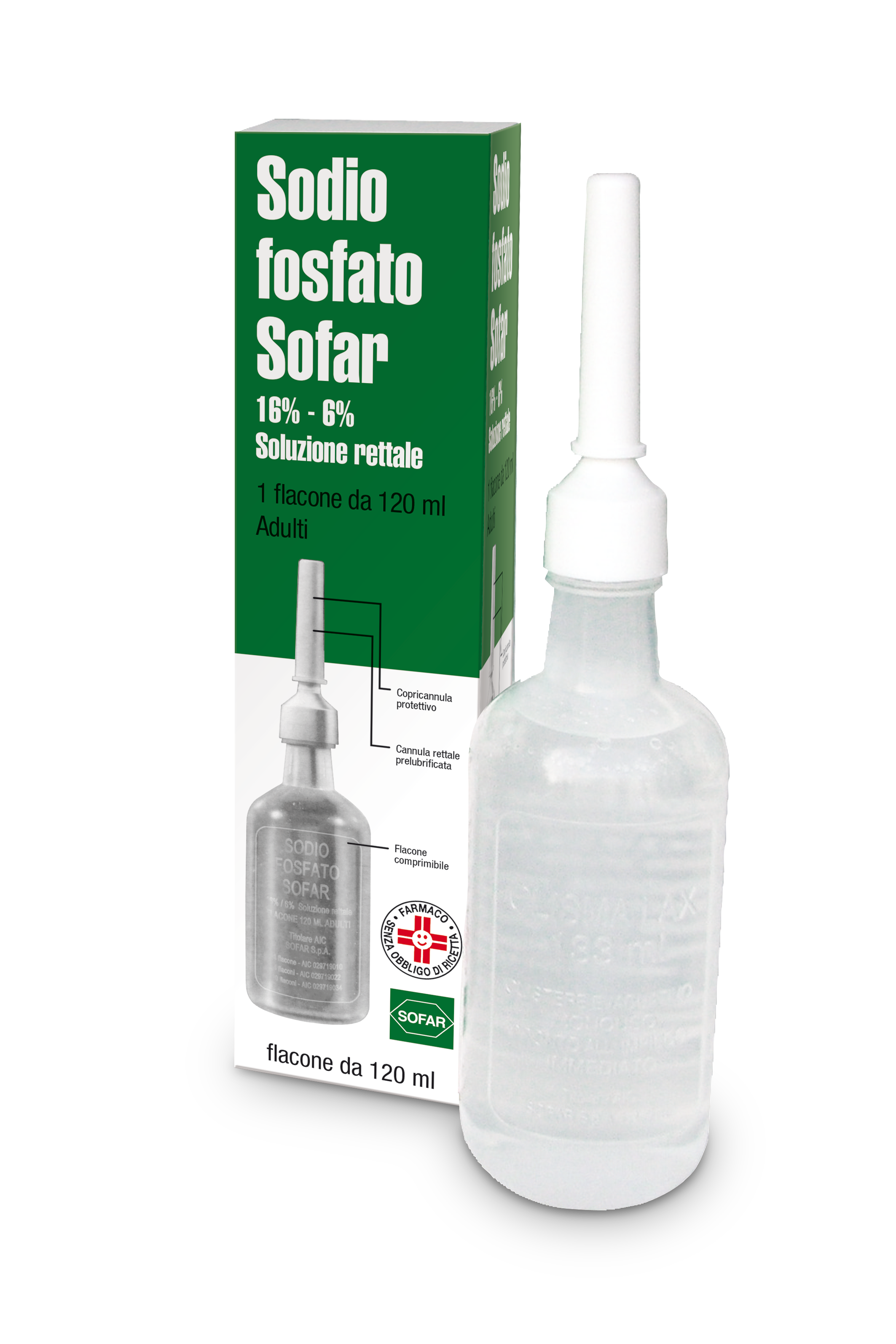 SODIO FOSFATO ALFA*RETT 120ML - famajoy.it