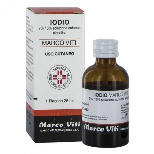 IODIO SOL ALCO I MV*25ML - famajoy.it