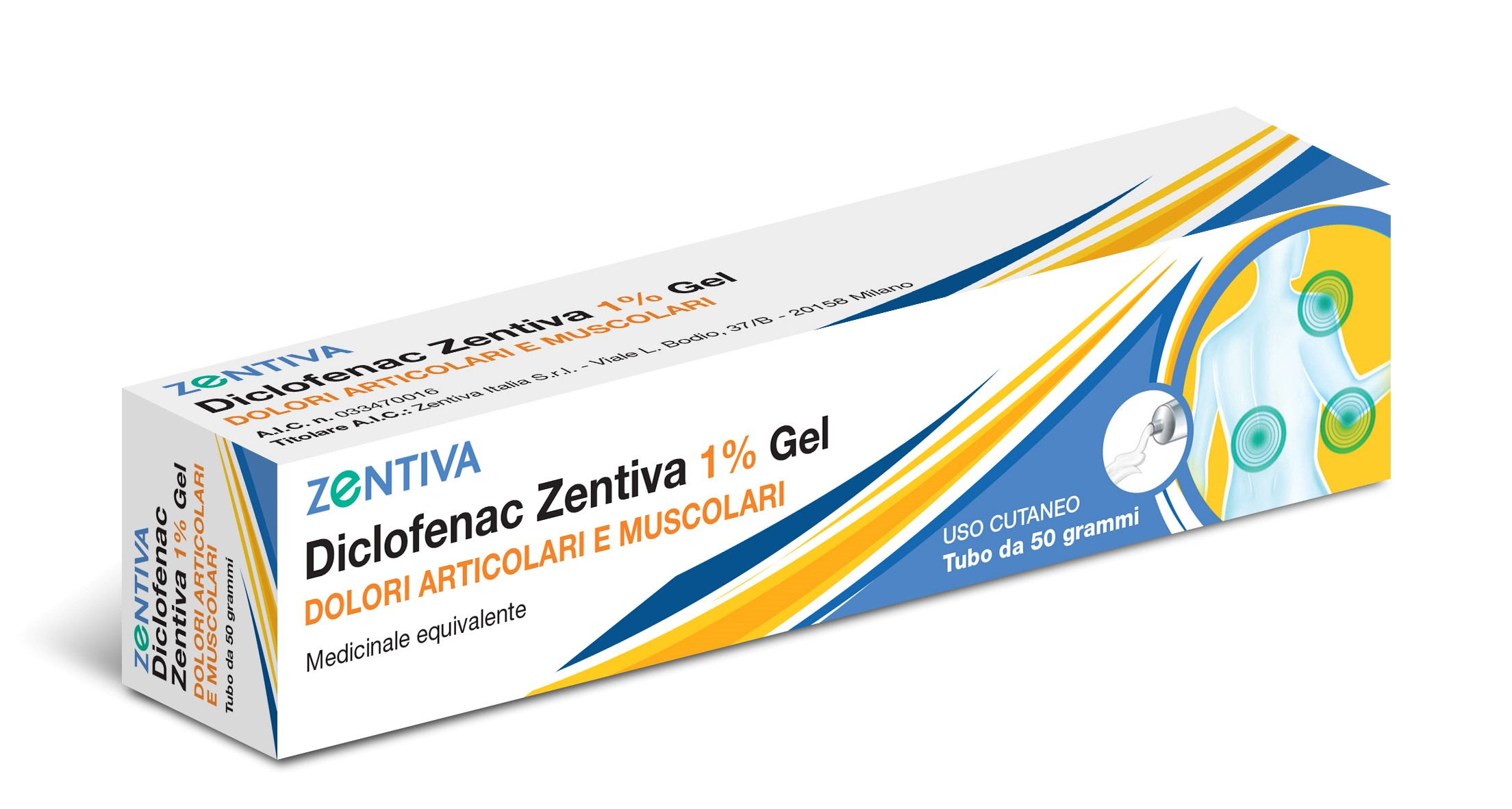 DICLOFENAC ZENTIVA*GEL 50G 1% - famajoy.it