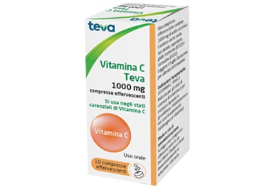 VITAMINA C TEVA*10CPR EFF 1G - famajoy.it