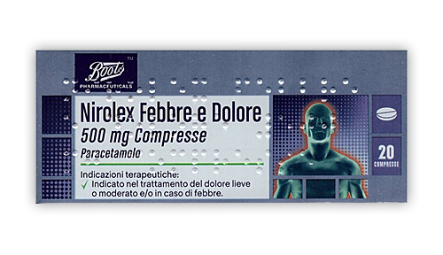 NIROLEX FEBBRE DOL*20CPR 500MG - famajoy.it