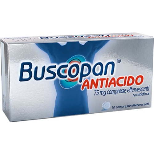 Buscopan Antiacido 10 Compresse Effervescenti 75mg - famajoy.it