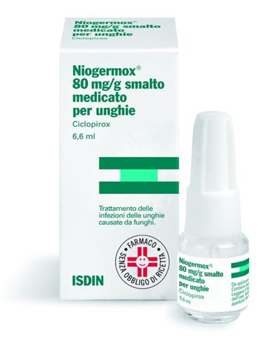 NIOGERMOX*SMALTO UNGHIE 6,6ML - famajoy.it
