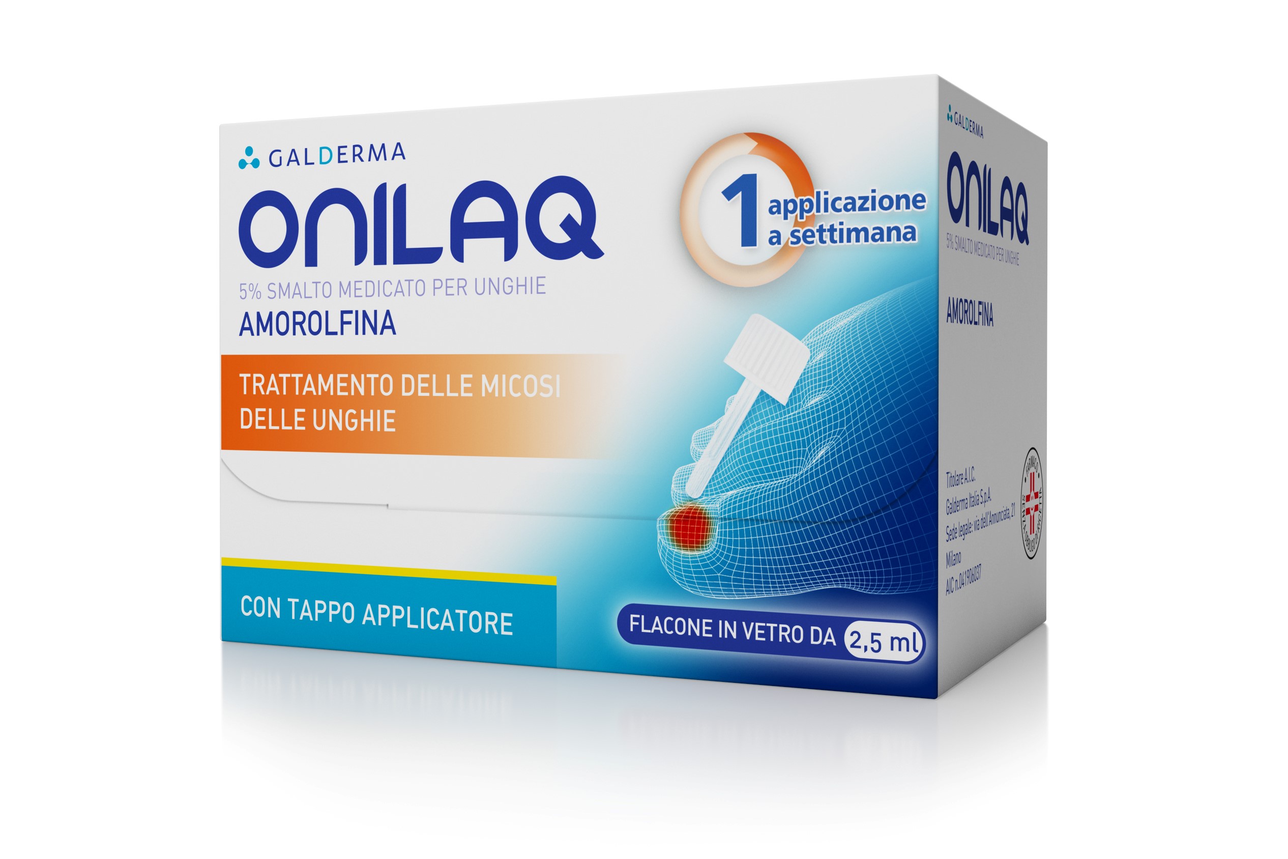 ONILAQ*SMALTO UNGHIE 2,5ML+TAP - famajoy.it