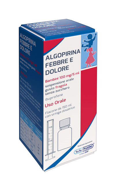 ALGOPIRINA FEBBRE DOL*150ML FR - famajoy.it