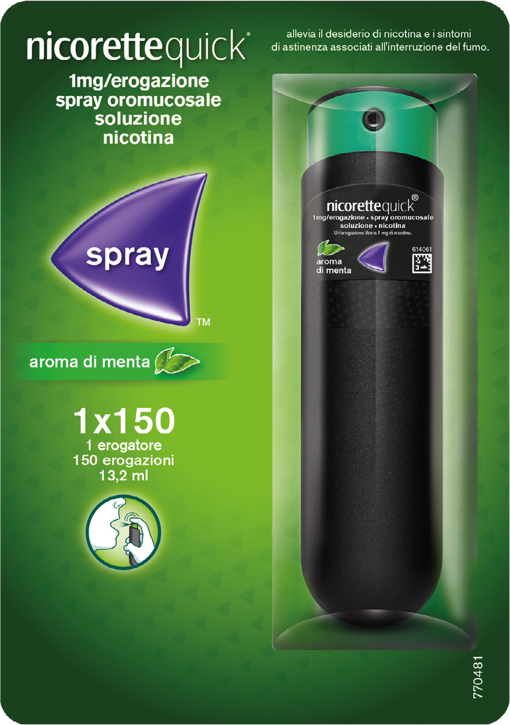 NICORETTEQUICK*SPRAY 1FL 150D - famajoy.it