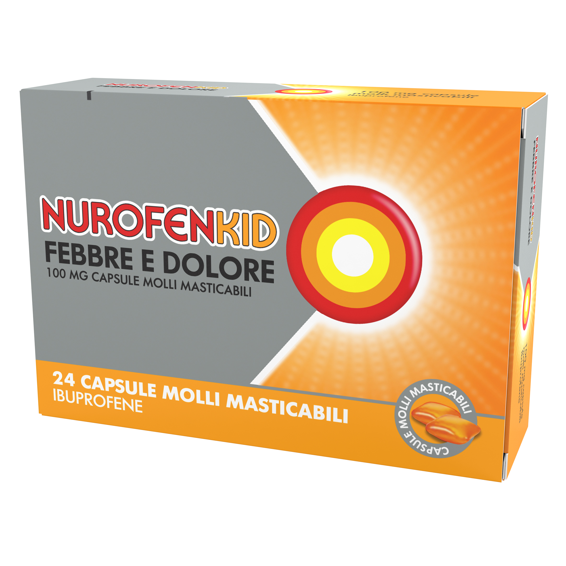 NUROFENKID FEBBRE D*24CPS100MG - famajoy.it