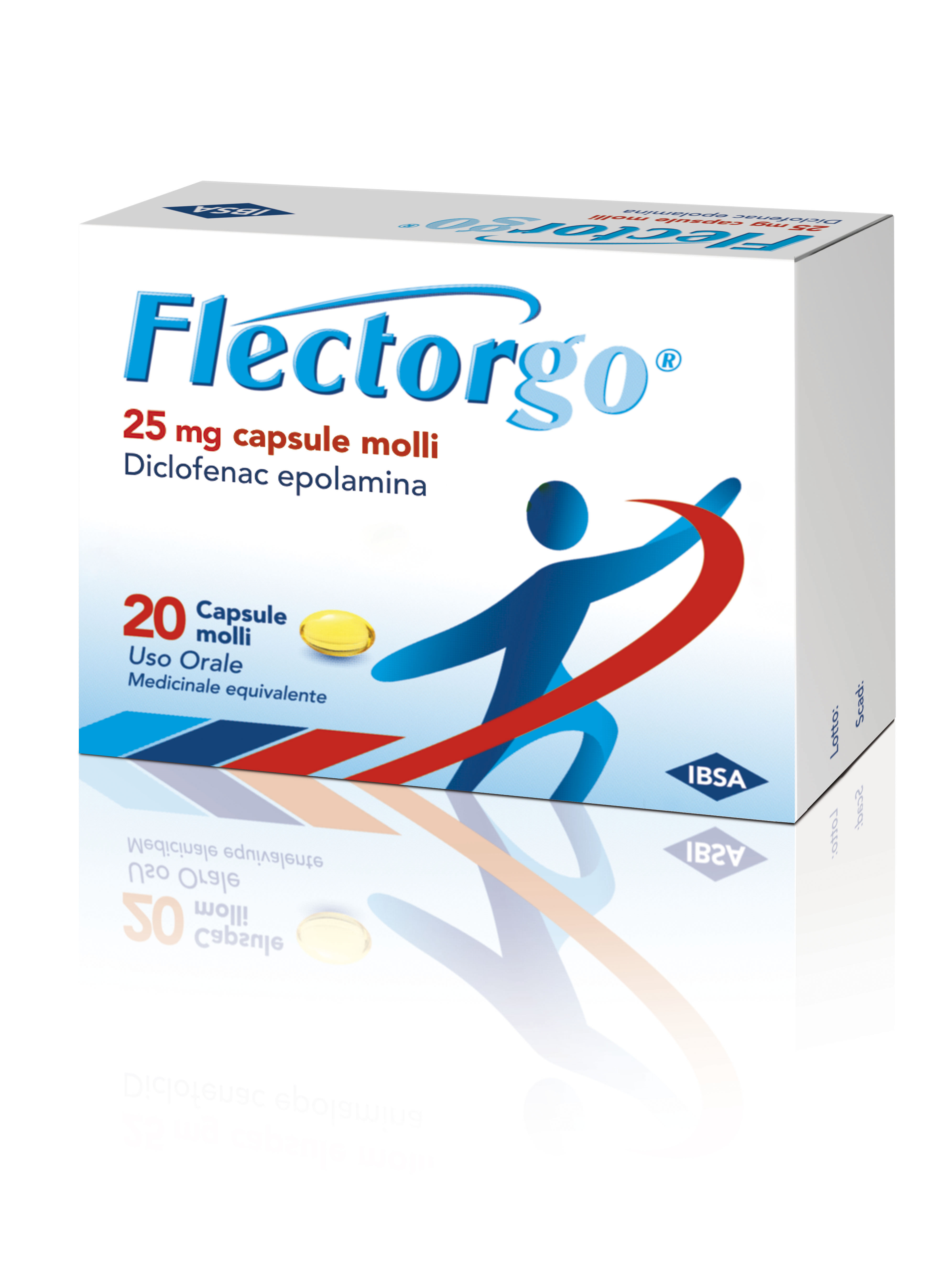 FLECTORGO*20CPS MOLLI 25MG - famajoy.it