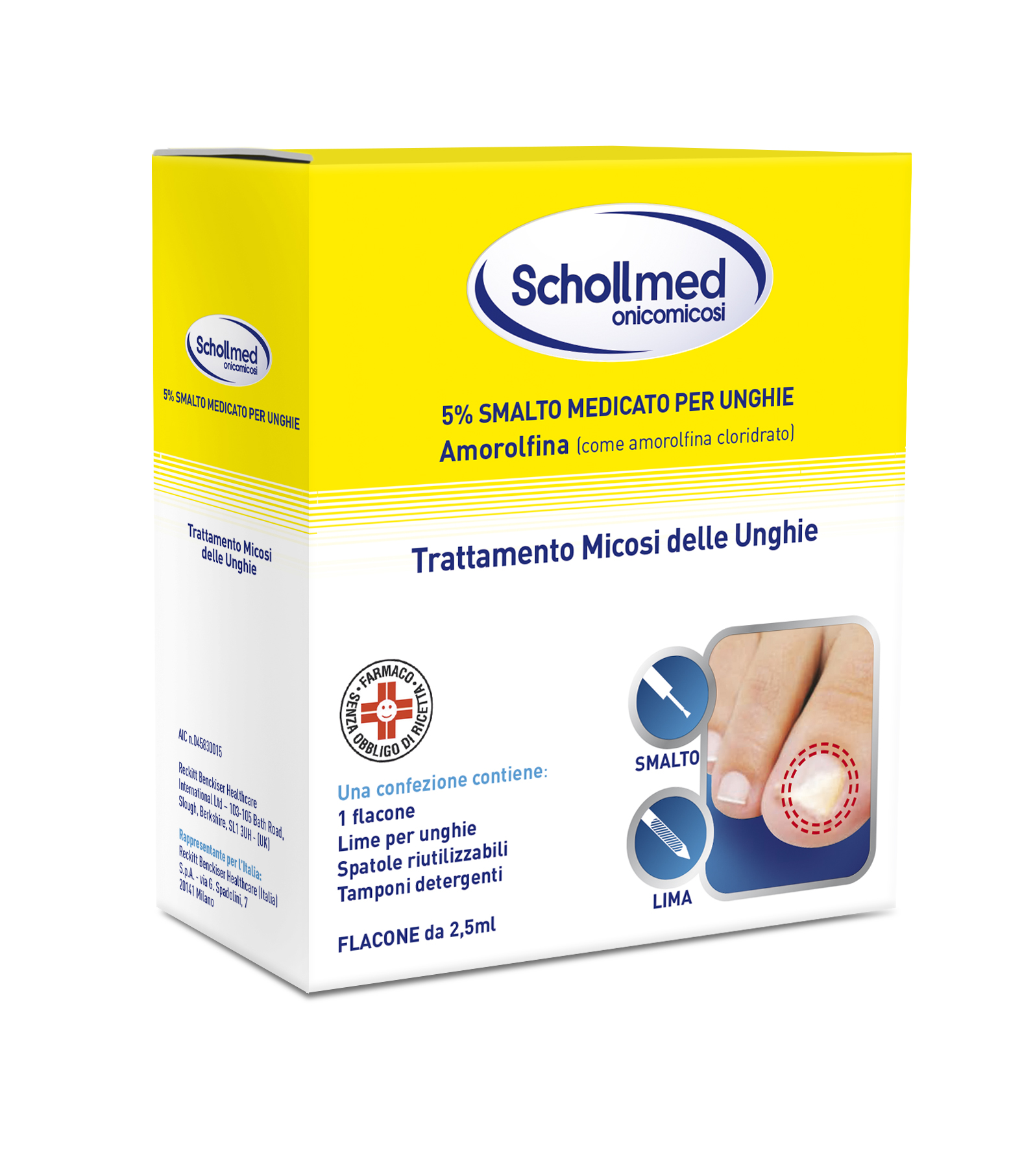 SCHOLLMED ONICOMICOSI*2,5ML 5% - famajoy.it