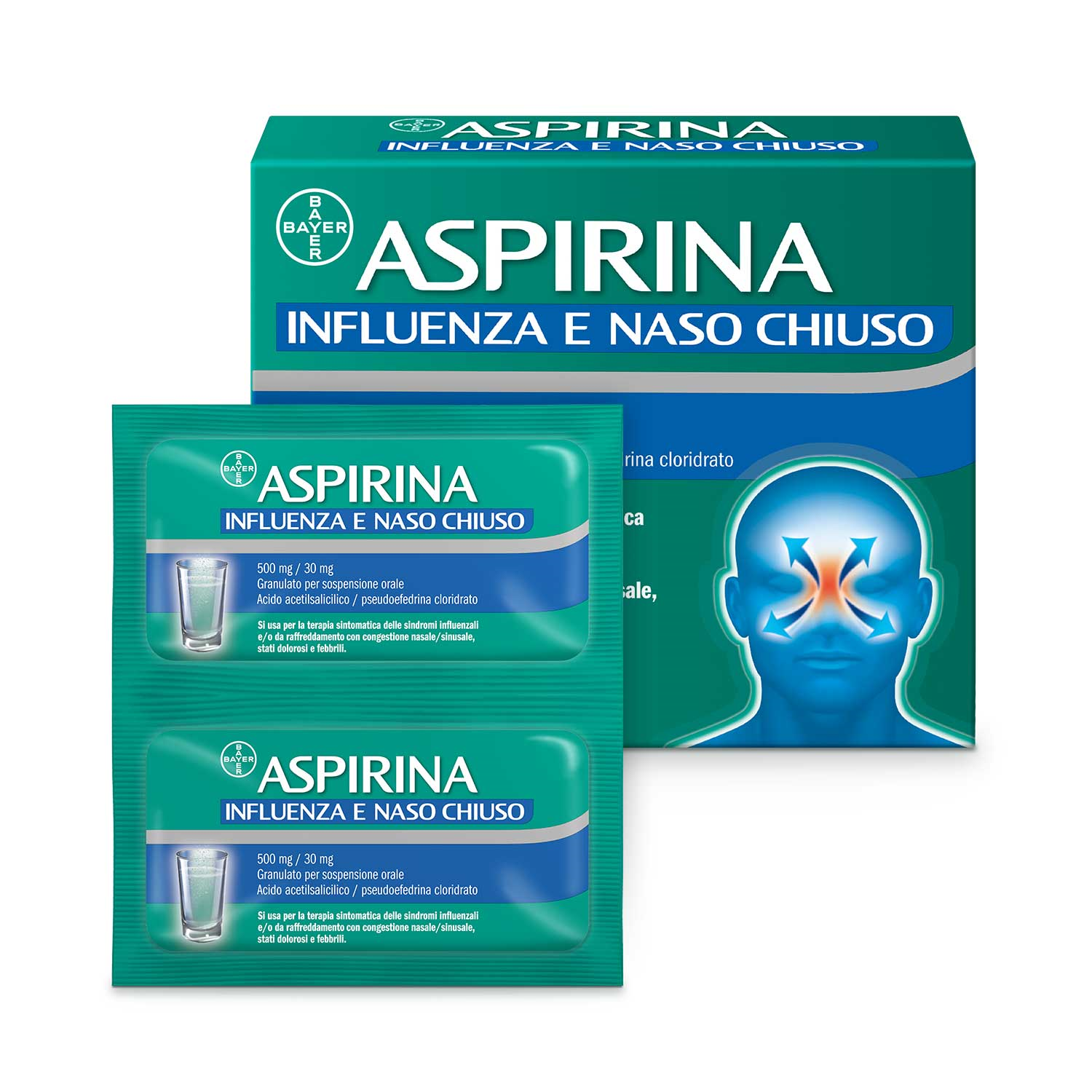 ASPIRINA INFLUENZA E NASO C*10 - famajoy.it