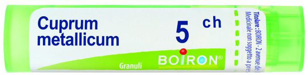 CUPRUM METALLICUM 5 CH GRANULI - famajoy.it