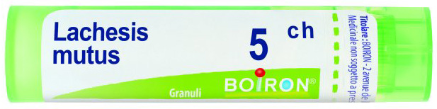 LACHESIS MUTUS 5 CH GRANULI - famajoy.it