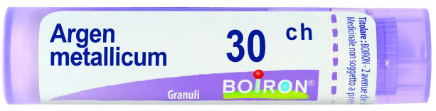 ARGENTUM METALLICUM 30 CH GRANULI - famajoy.it