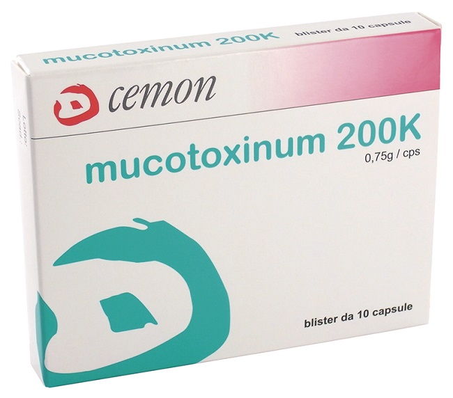 MUCOTOXINUM 200K 10 CAPSULE (CM-I) - famajoy.it