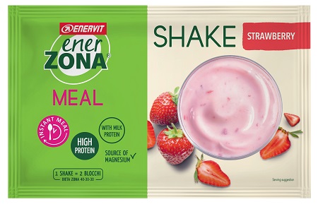 ENERZONA INSTANT MEAL FRAGOLA YOGHURT 1 BUSTA DA 50 GRAMMI - famajoy.it