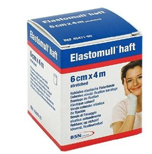 BENDA ELASTICA AUTOADESIVA ELASTOMULL HAFT COMPRESSIONE FORTE 6X400 CM - famajoy.it
