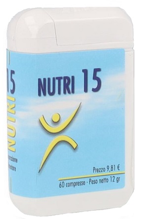 NUTRI 15 60 COMPRESSE - famajoy.it