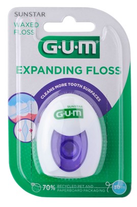 GUM EXPANDING FLOSS FILO 30 M - famajoy.it