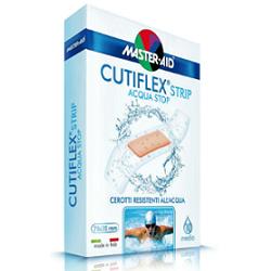CEROTTO MASTER-AID CUTIFLEXMED STRIP TRASPARENTE IMPERMEABILE SUPPORTO IN POLIURETANO 4 FORMATI ASSORTITI 20 PEZZI - famajoy.it
