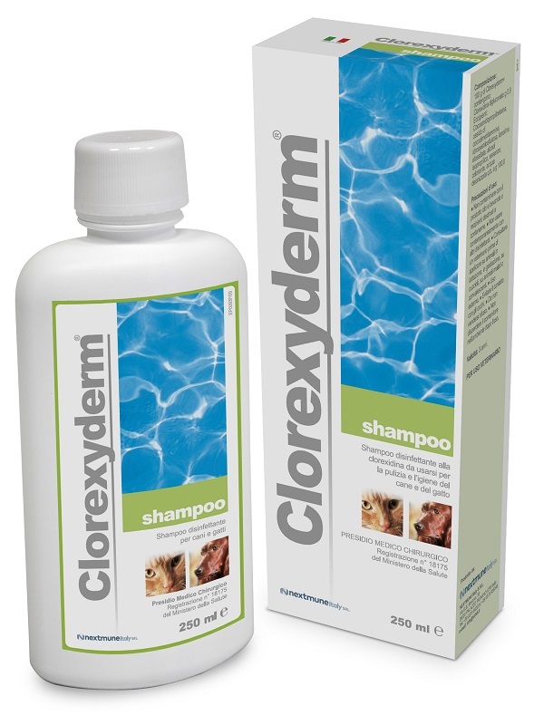 CLOREXYDERM SHAMPOO 250 ML - famajoy.it