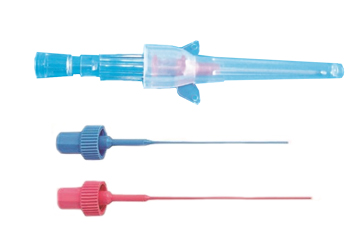 AGO CANNULA MONOVIA 20 GAUGE 0,9X25MM IN ACCIAIO INOX CON SILICONATURA ESTERNA, TAPPO LUER LOCK E ALETTE LATERALI COLORE BLU - famajoy.it