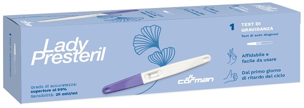 TEST DI GRAVIDANZA LADY 1 PEZZO - famajoy.it