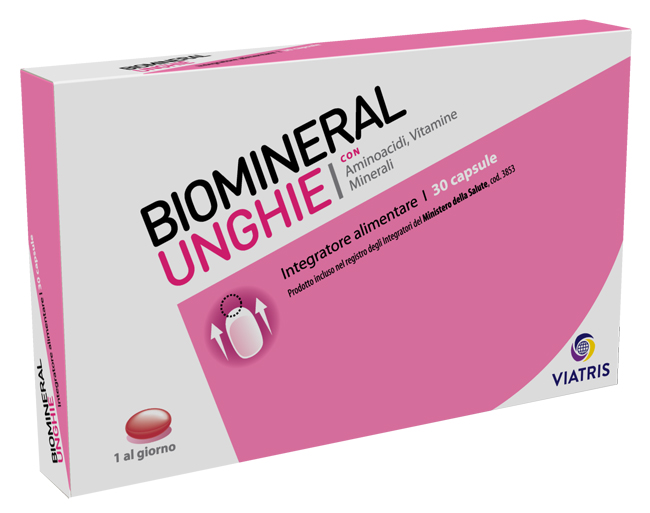 BIOMINERAL UNGHIE 30 CAPSULE - famajoy.it
