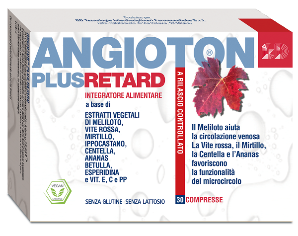 ANGIOTON PLUS RETARD 30 COMPRESSE - famajoy.it