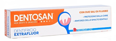 DENTOSAN EXTRAFLUOR DENTIFRICIO 75 ML - famajoy.it