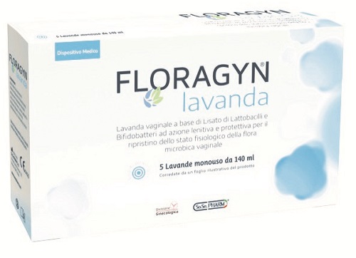 LAVANDA VAGINALE A BASE DI LATTOBACILLI LISATI FLORAGYN LAVANDA 140ML 5FLACONI - famajoy.it