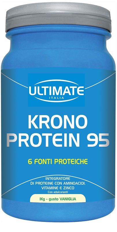 ULTIMATE KRONO PROTEIN 95 CREMA/VANIGLIA 1 KG - famajoy.it