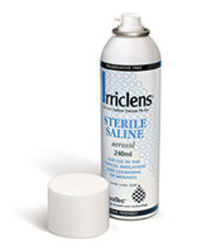 IRRICLENS SOLUZIONE SALINA SPRAY PER DETERSIONE FERITE 240 ML - famajoy.it
