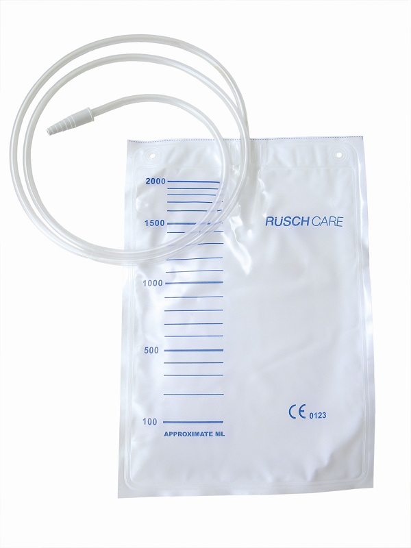 SACCA DI RACCOLTA URINA DA LETTO MONOUSO NON STERILE CAPACITA' 2000 ML CON TUBO DI RACCORDO LUNGHEZZA 90 CM DIAMETRO 5X7 MM VALVOLA DI NON RITORNO 1 GANCIO 30 PEZZI - famajoy.it