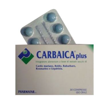 CARBAICA PLUS 30 COMPRESSE - famajoy.it