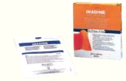 MEDICAZIONE NON ADERENTE ALLO IODIO-POVIDONE INADINE MISURA 9,5X9,5 10 PEZZI - famajoy.it