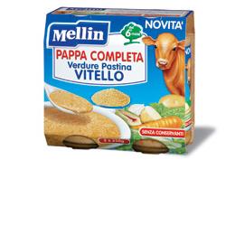 MELLIN PAPPA COMPLETA VITELLO 250 G 2 PEZZI - famajoy.it