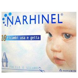 RICARICA USA E GETTA PER ASPIRATORE NASALE NARHINEL 10 PEZZI - famajoy.it