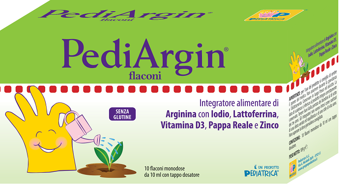 PEDIARGIN 10 FLACONCINI 10 ML - famajoy.it