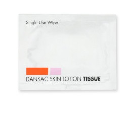 DANSAC SALVIETTA CON LOZIONE IGIENIZZANTE AREA PERISTOMALE 50 PEZZI - famajoy.it