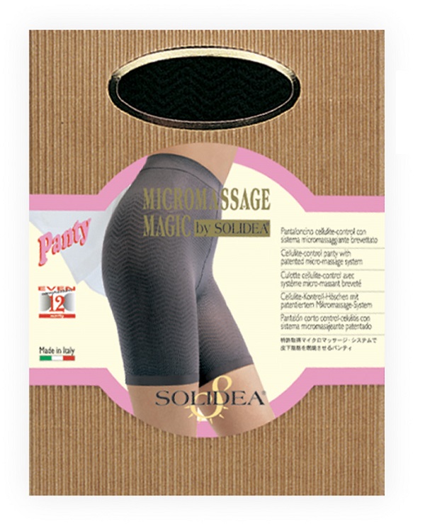 PANTY PANTALOCINO MICROMASSAGGIANTE NERO 4X - famajoy.it